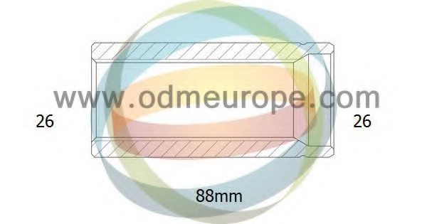 ODM-MULTIPARTS 16-160010 Stub Axle, differential